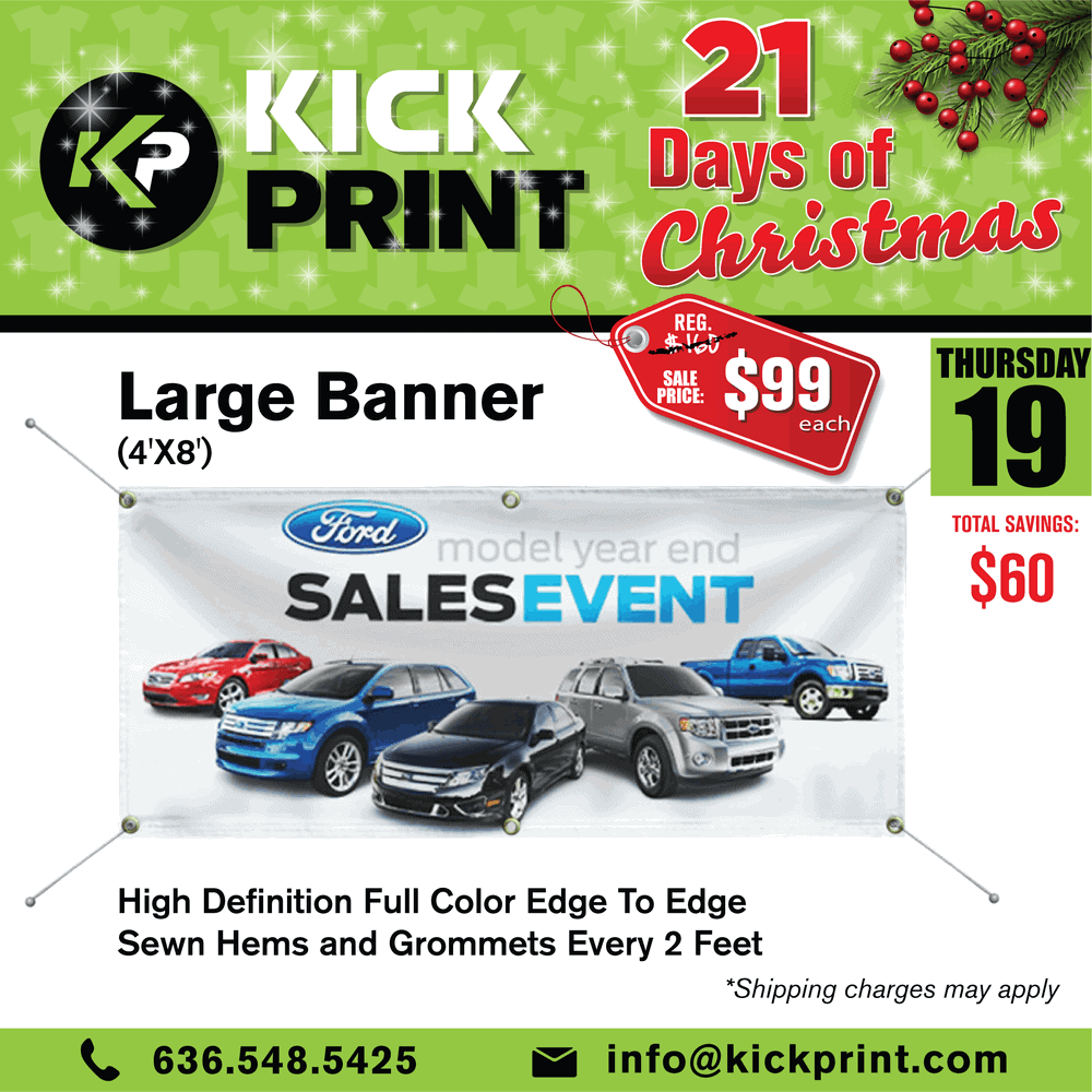 Vinyl Banner 13oz Kick Print