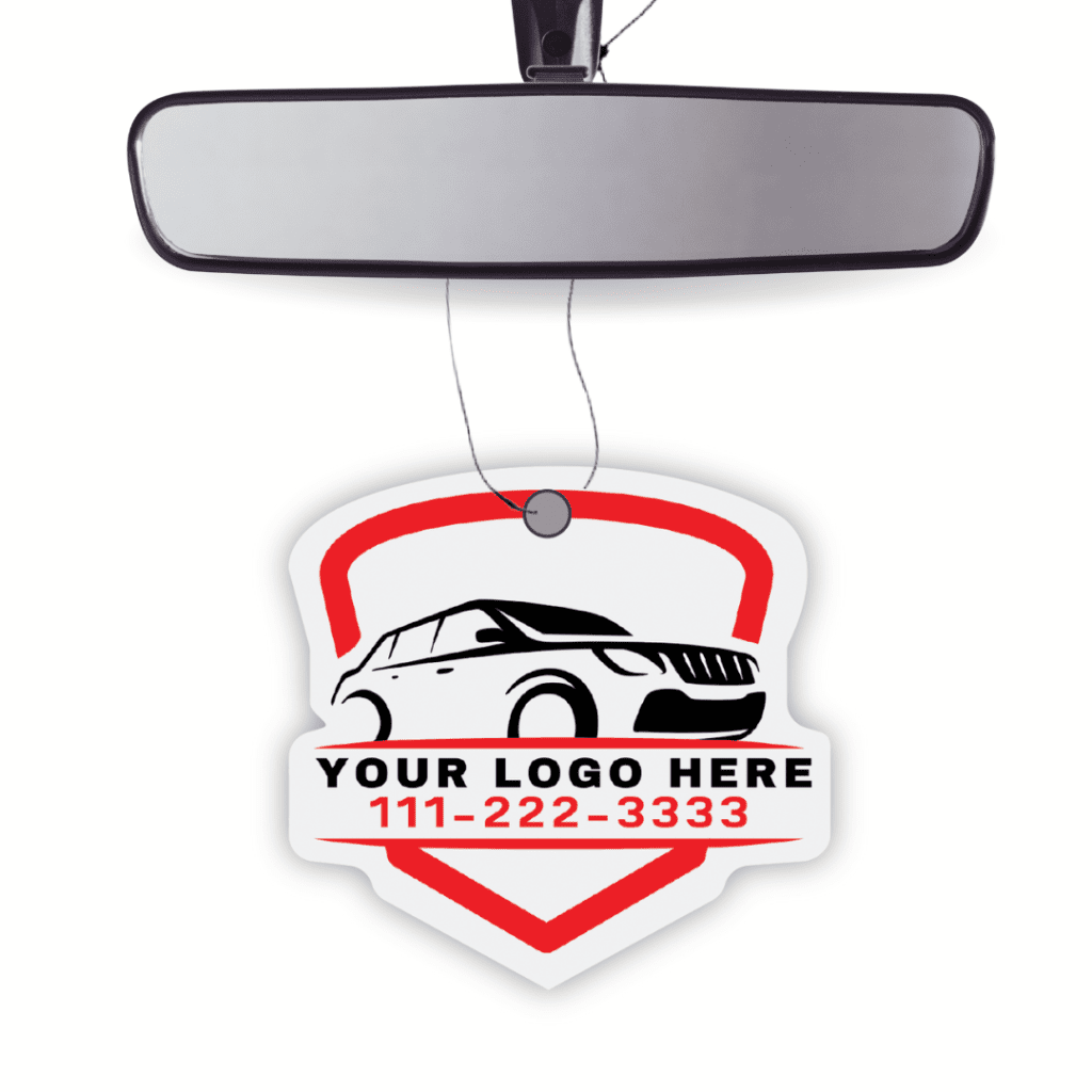 Full Color Die Cut Air Fresheners Kick Print