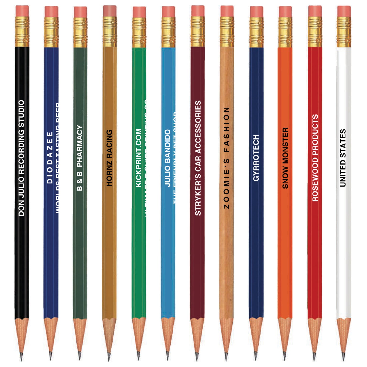 Full Color Hex Pencil Kick Print