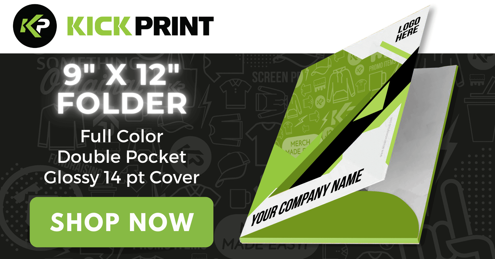 Full Color FOLDERS Kick Print