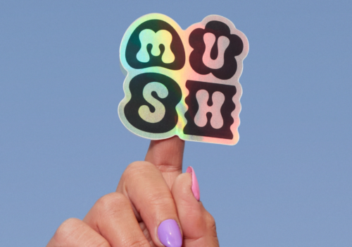 200 Holographic Stickers 3"x3" only $99 - Image 2